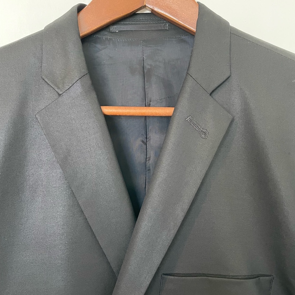 J.Lindeberg Black Single-Breasted Blazer
